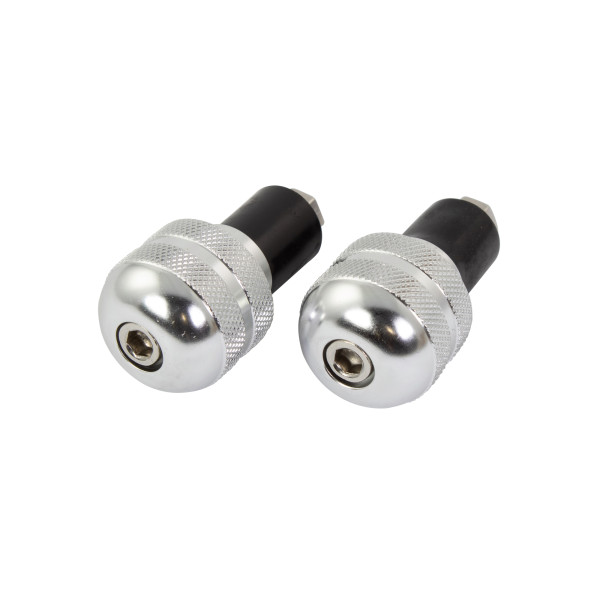 bike it Bike it chrome 18mm round bar end weights